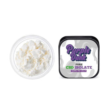 Aislado de CBD puro Purple Dank 1000 mg (COMPRE 1 Y OBTENGA 1 GRATIS)