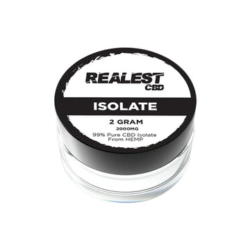 Realest CBD 2000mg CBD Isolado (COMPRE 1 E GANHE 1 GRÁTIS)