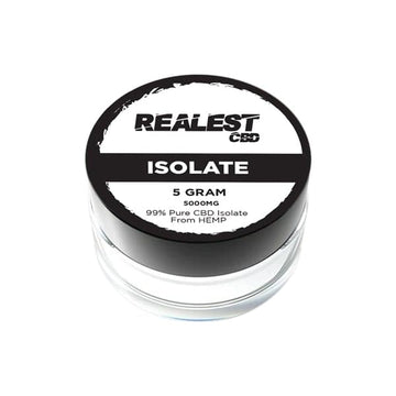 Realest CBD 5000mg CBD Isolado (COMPRE 1 E GANHE 1 GRÁTIS)