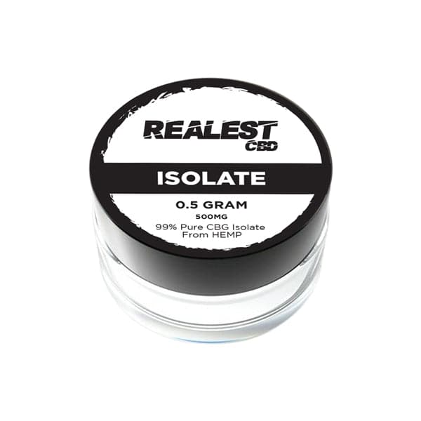 Realest CBD 500mg CBG Isolado (COMPRE 1 E GANHE 1 GRÁTIS)