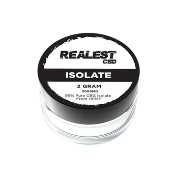 Realest CBD 2000mg CBG Isolado (COMPRE 1 E GANHE 1 GRÁTIS)