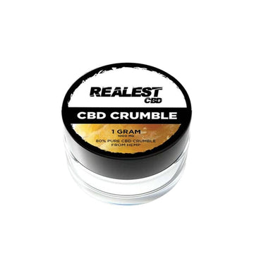 Realest CBD 1000mg CBD Crumble (COMPRE 1 E GANHE 1 GRÁTIS)