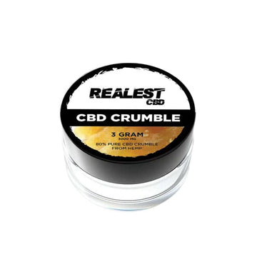 Realest CBD 3000mg CBD Crumble (COMPRE 1 E GANHE 1 GRÁTIS)