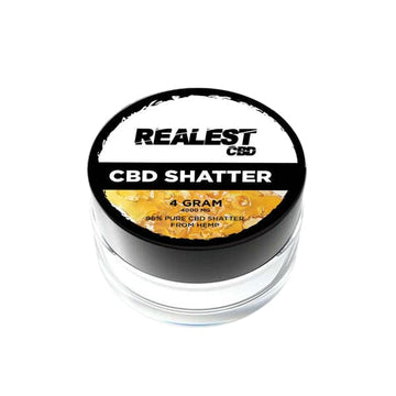 Realest CBD 4000mg CBD Shatter (COMPRE 1 E GANHE 1 GRÁTIS)