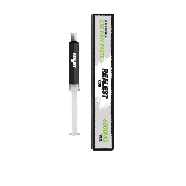Realest CBD 6000mg CBD 10ml Pasta Crua (COMPRE 1 E GANHE 1 GRÁTIS)