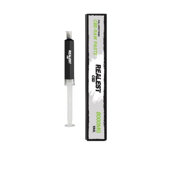 Realest CBD 8000mg CBD 10ml Pasta Crua (COMPRE 1 E GANHE 1 GRÁTIS)