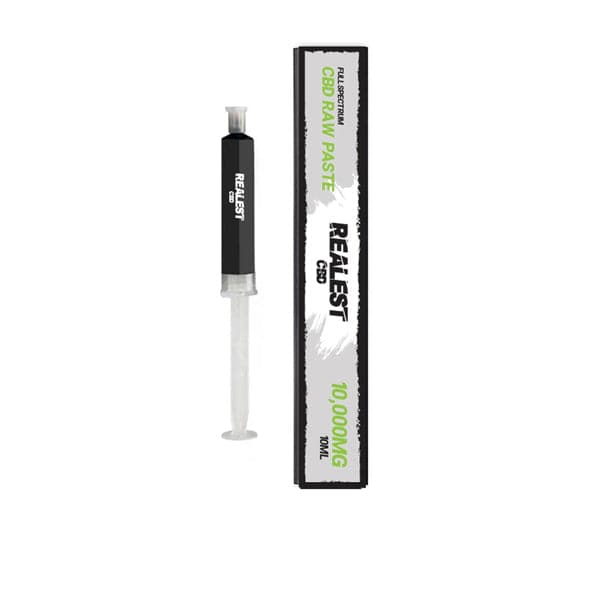 Realest CBD 10000mg CBD 10ml Pasta Crua (COMPRE 1 E GANHE 1 GRÁTIS)