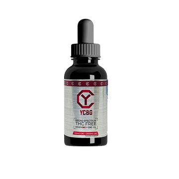 yCBG Broad-Spectrum 2000mg CBD + 700mg CBG Oil 30ml (BUY 1 GET 1 FREE)