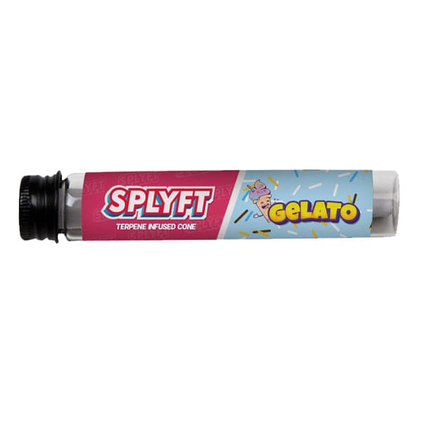 Conos para liar con infusión de terpenos de cannabis SPLYFT – Gelato (COMPRE 1 Y LLEVE 1 GRATIS)