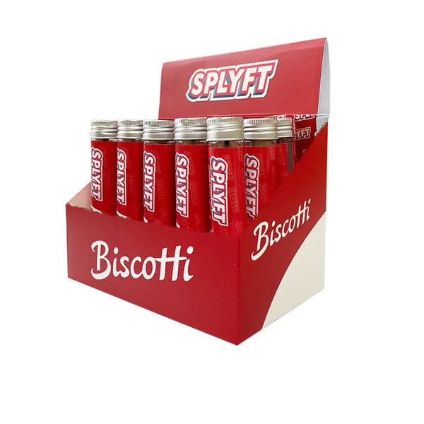 Cones de rolamento com infusão de terpeno de cannabis SPLYFT – Biscotti (COMPRE 1 E GANHE 1 GRÁTIS)