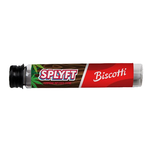 Cones de cânhamo com infusão de terpeno de cannabis SPLYFT – Biscotti (COMPRE 1 E GANHE 1 GRÁTIS)