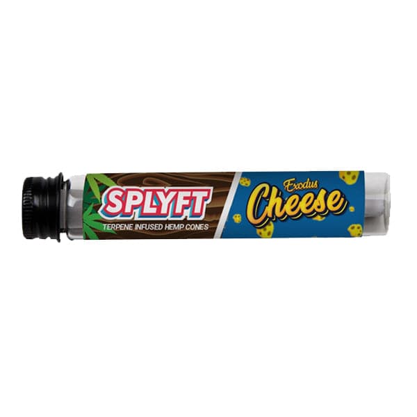 Conos de cáñamo con infusión de terpenos de cannabis SPLYFT – Exodus Cheese (COMPRE 1 Y OBTENGA 1 GRATIS)