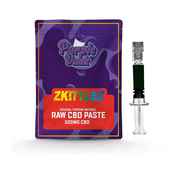Pasta cruda de CBD Purple Dank 1000 mg con terpenos naturales - Zkittlez (COMPRE 1 Y LLEVE 1 GRATIS)