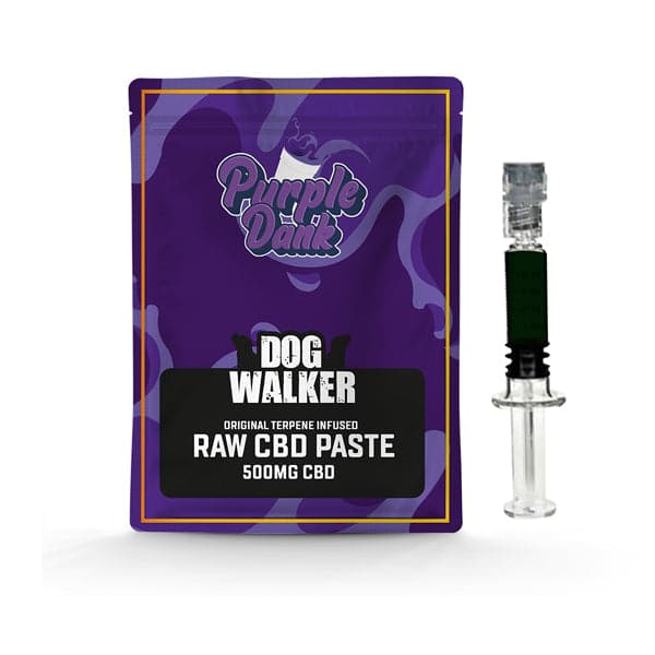 Pasta crua de CBD Purple Dank 1000mg com terpenos naturais - Dog Walker (COMPRE 1 E GANHE 1 GRÁTIS)