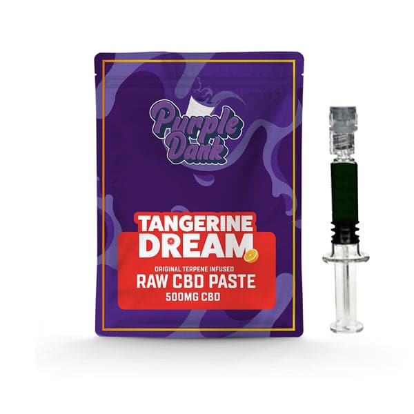 Pasta Raw CBD Purple Dank 1000mg com Terpenos Naturais - Tangerine Dream (COMPRE 1 E GANHE 1 GRÁTIS)