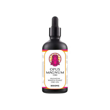 Opus Magnum High Potent 8000mg CBG Oil 50ml (COMPRE 1 E GANHE 1 GRÁTIS)