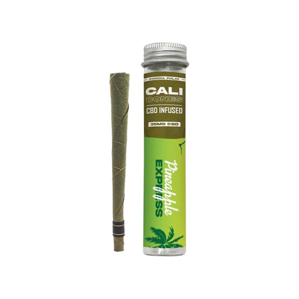 CALI CONES Cordia 30 mg Cono de palma con infusión de CBD de espectro completo - Pineapple Express