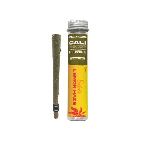 CALI CONES Cordia 30 mg Cono de palma con infusión de CBD de espectro completo - Super Lemon Haze