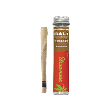 CALI CONES Tendu - Cono de palma con infusión de CBD de espectro completo de 30 mg - Strawnana