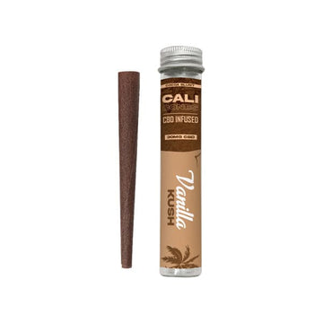 CALI CONES Cone de cacau 30mg com infusão de CBD de espectro total - Vanilla Kush 