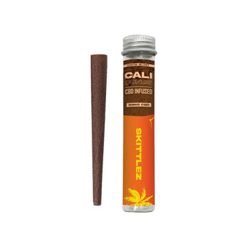 CALI CONES Cono de cacao con infusión de CBD de espectro completo de 30 mg - Skittlez