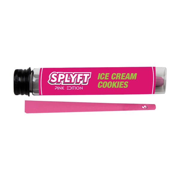 SPLYFT Pink Edition Cannabis Terpene Infused Cones – Biscoitos de Sorvete (COMPRE 1 E GANHE 1 GRÁTIS)