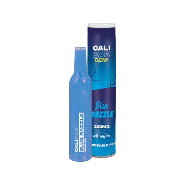 CALI BAR ENERGY com cafeína Full Spectrum 300mg CBD Vape descartável