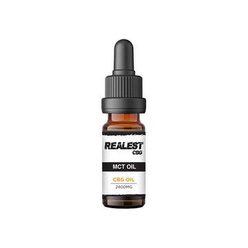 Realest CBD 2400mg CBG MCT Oil - 10ml (COMPRE 1 E GANHE 1 GRÁTIS)