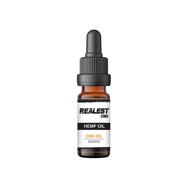 Realest CBD 1050mg CBG Hemp Oil - 10ml (COMPRE 1 E GANHE 1 GRÁTIS)