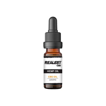 Realest CBD 2250mg CBG Hemp Oil - 10ml (COMPRE 1 E GANHE 1 GRÁTIS)