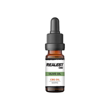 Aceite de oliva con CBD 600 mg y CBG Realest - 10 ml (COMPRE 1 Y LLEVE 1 GRATIS)