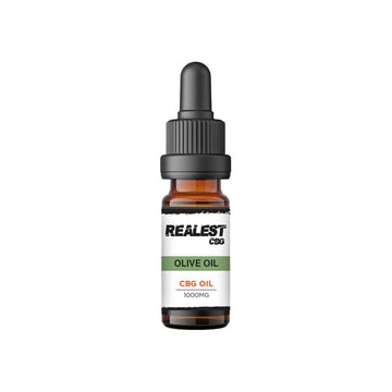 Realest CBD 1000mg CBG Azeite de Oliva - 10ml (COMPRE 1 E GANHE 1 GRÁTIS)