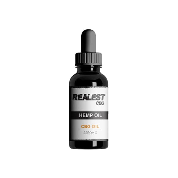 Aceite de cáñamo CBD 2250 mg CBG Realest - 30 ml (COMPRE 1 Y OBTENGA 1 GRATIS)