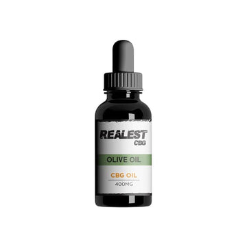 Realest CBD 400mg CBG Azeite de Oliva - 30ml (COMPRE 1 E GANHE 1 GRÁTIS)