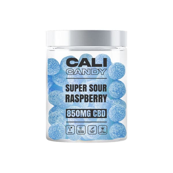 CALI CANDY 850mg CBD Doces Veganos (Pequeno) - 10 Sabores