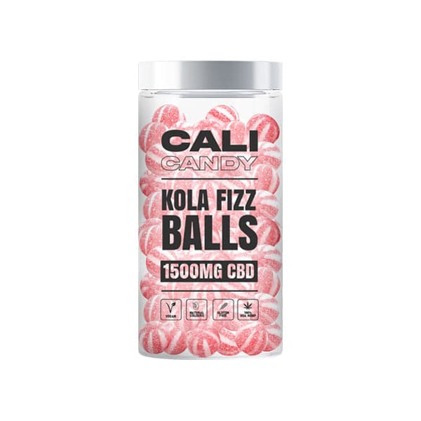 Caramelos veganos CALI CANDY con CBD de 1500 mg (grandes) - 10 sabores