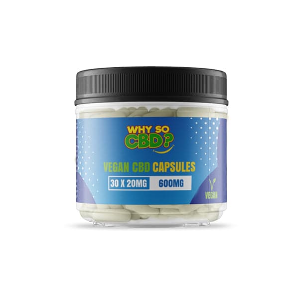 Por que tanto CBD? Cápsulas veganas de CBD de 600 mg - 30 cápsulas