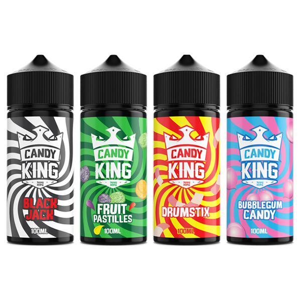 Candy King 100 ml, relleno corto, 0 mg (70 VG/30 PG)