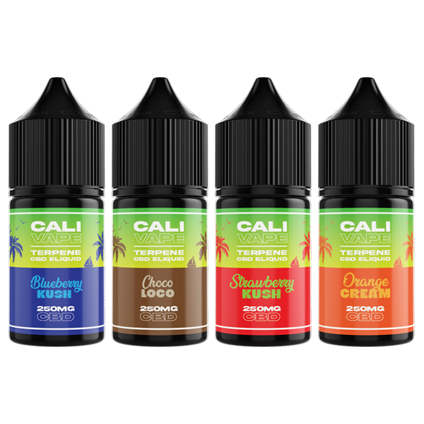 E-líquido CBD de espectro completo CALI VAPE 250 mg 10 ml