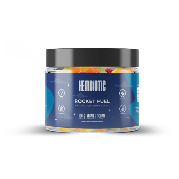Ositos de goma Hembiotic CBD de 500 mg - 100 g
