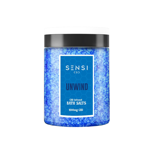 Sales de baño con infusión de CBD Sensi CBD 1000 mg - 700 g (COMPRE 1 Y OBTENGA 1 GRATIS)