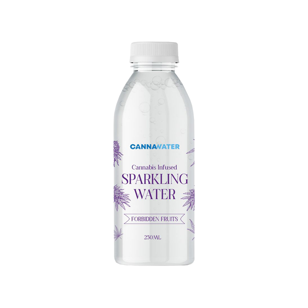 Cannawater Cannabis Infused Forbidden Fruits Água com gás 250ml