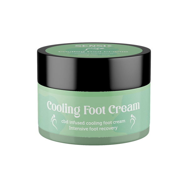 Sensi Skin 100mg CBD Creme Refrescante para Pés - 100g (COMPRE 1 E GANHE 1 GRÁTIS)