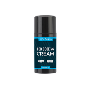 Crema refrescante con CBD de 1000 mg de Vita Canna, 100 ml