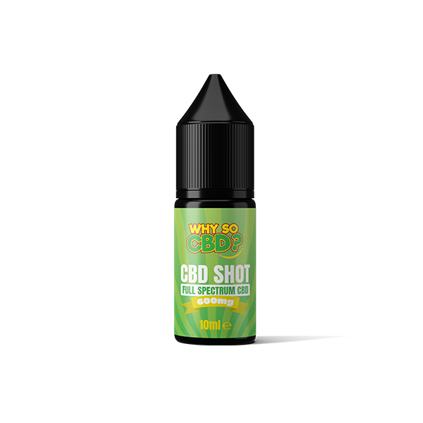 Por que tanto CBD? 600mg Full Spectrum CBD Shot 10ml