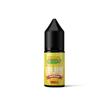 ¿Por qué tanto CBD? Shot de CBD de espectro completo de 1200 mg, 10 ml