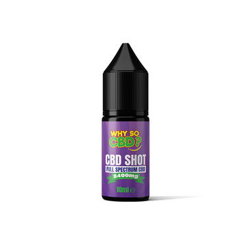 ¿Por qué tanto CBD? 2400 mg de CBD de espectro completo, 10 ml