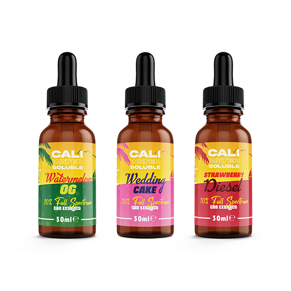 CALI 10% Extrato CBD Full Spectrum Solúvel em Água - Original 30ml