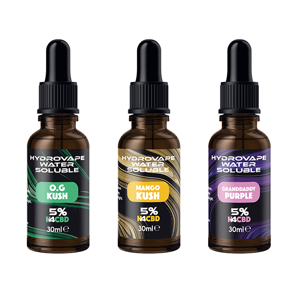 Hydrovape 5% H4-CBD solúvel em água - 30ml