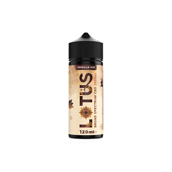 Lotus Leaf CBD 2500mg CBD E-líquido de amplo espectro 100ml (70VG/30PG)